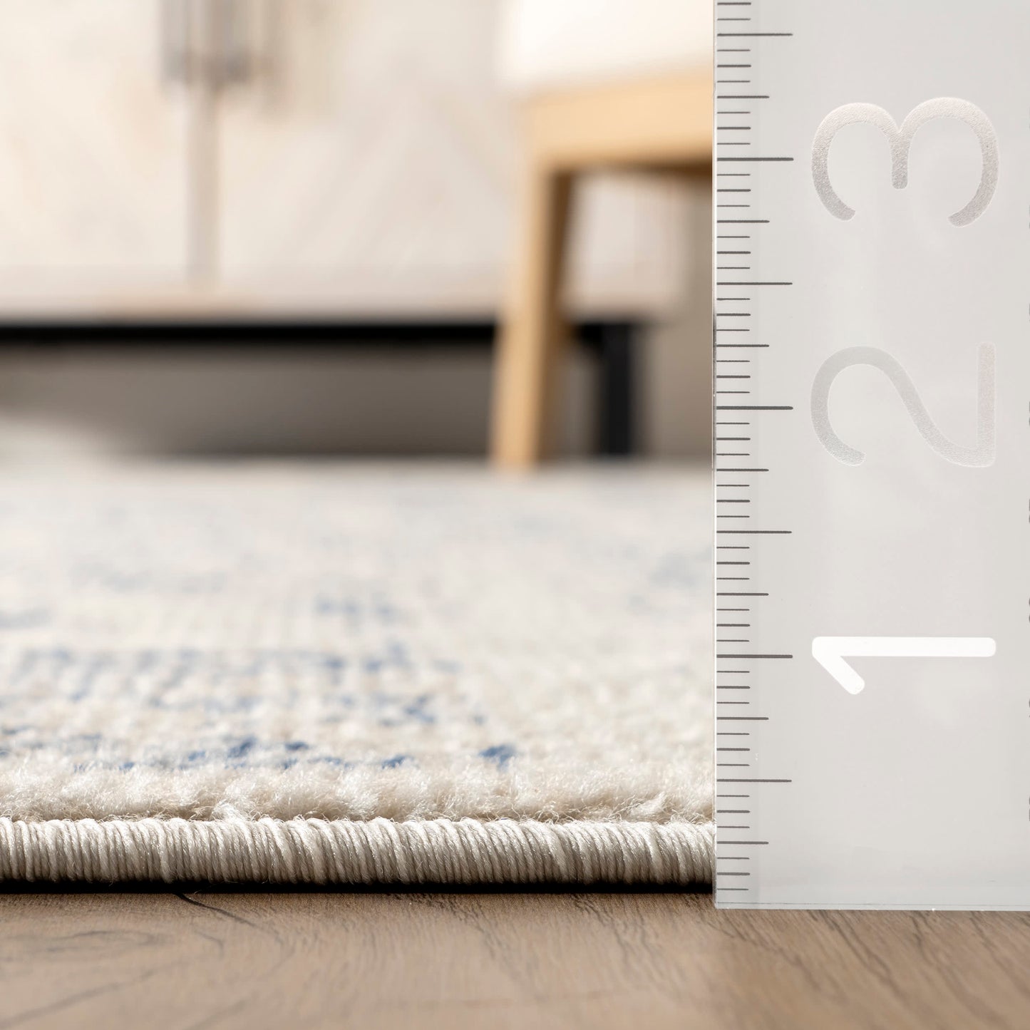 Ring Around The Rosette Rug | Blue