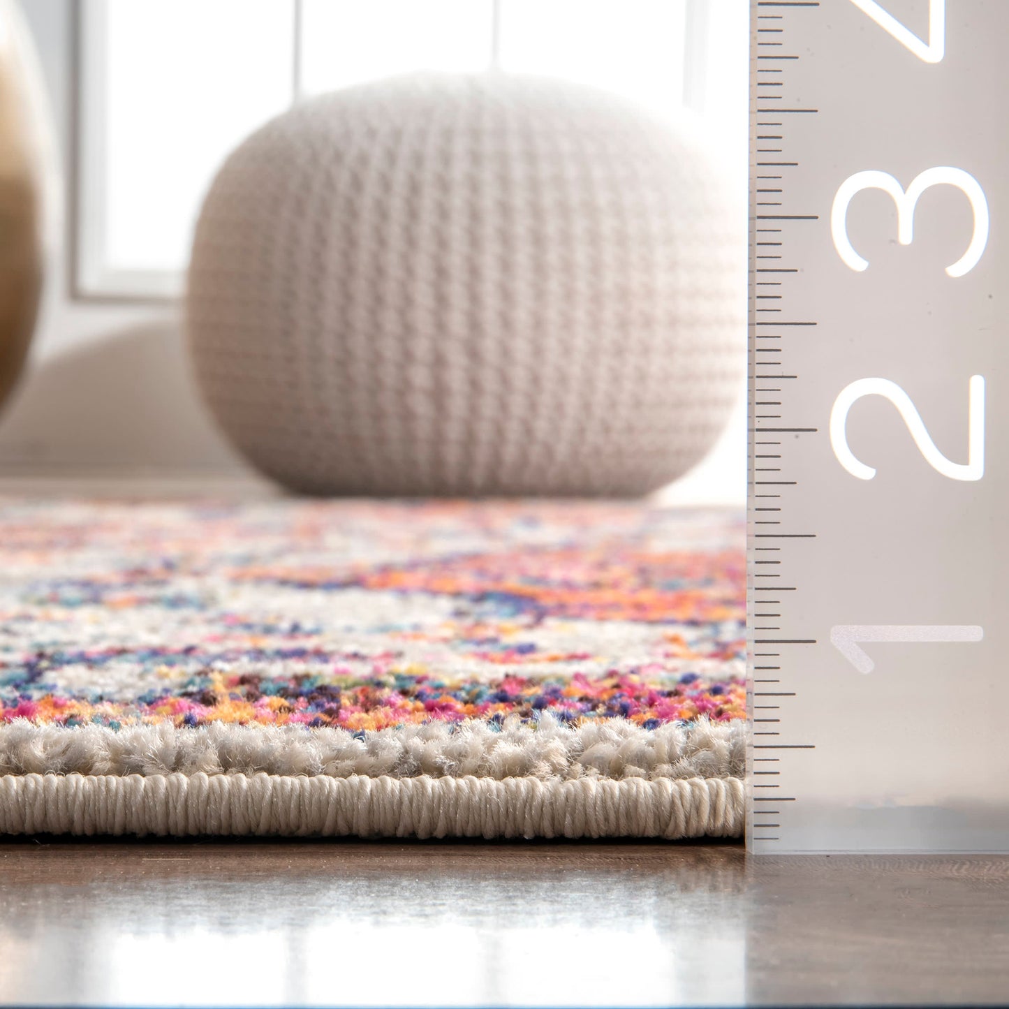 Diamond Drops Rug | Orange