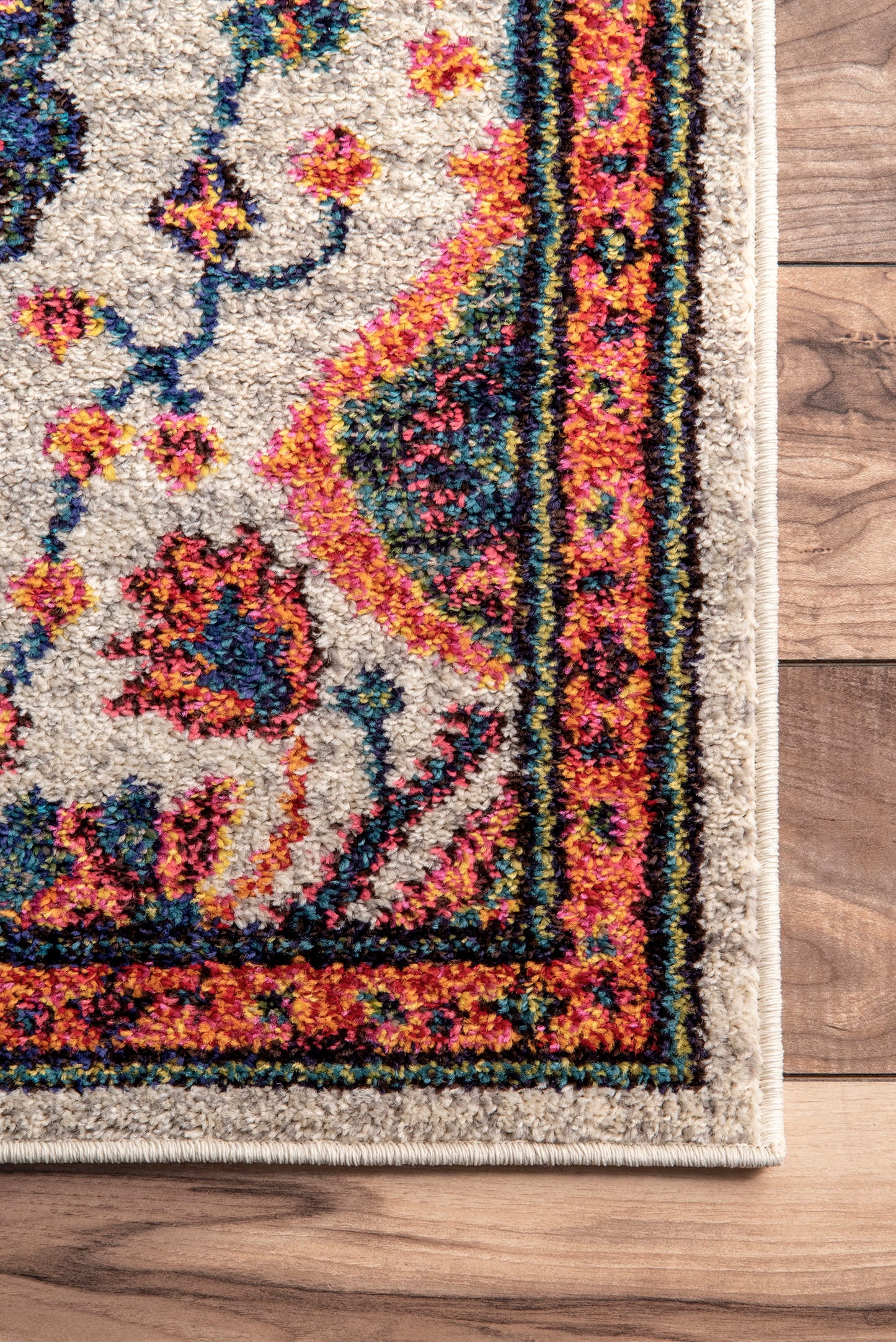 Diamond Drops Rug | Orange