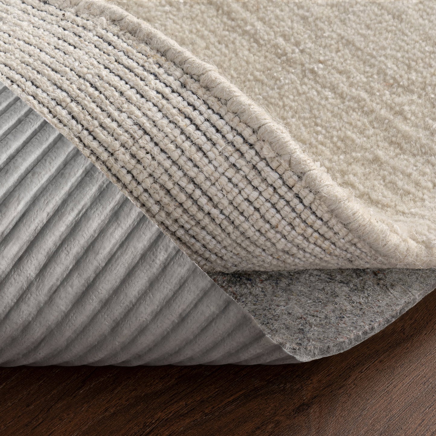 Luxury Vinyl Plank Safe Rug Pad | Grey