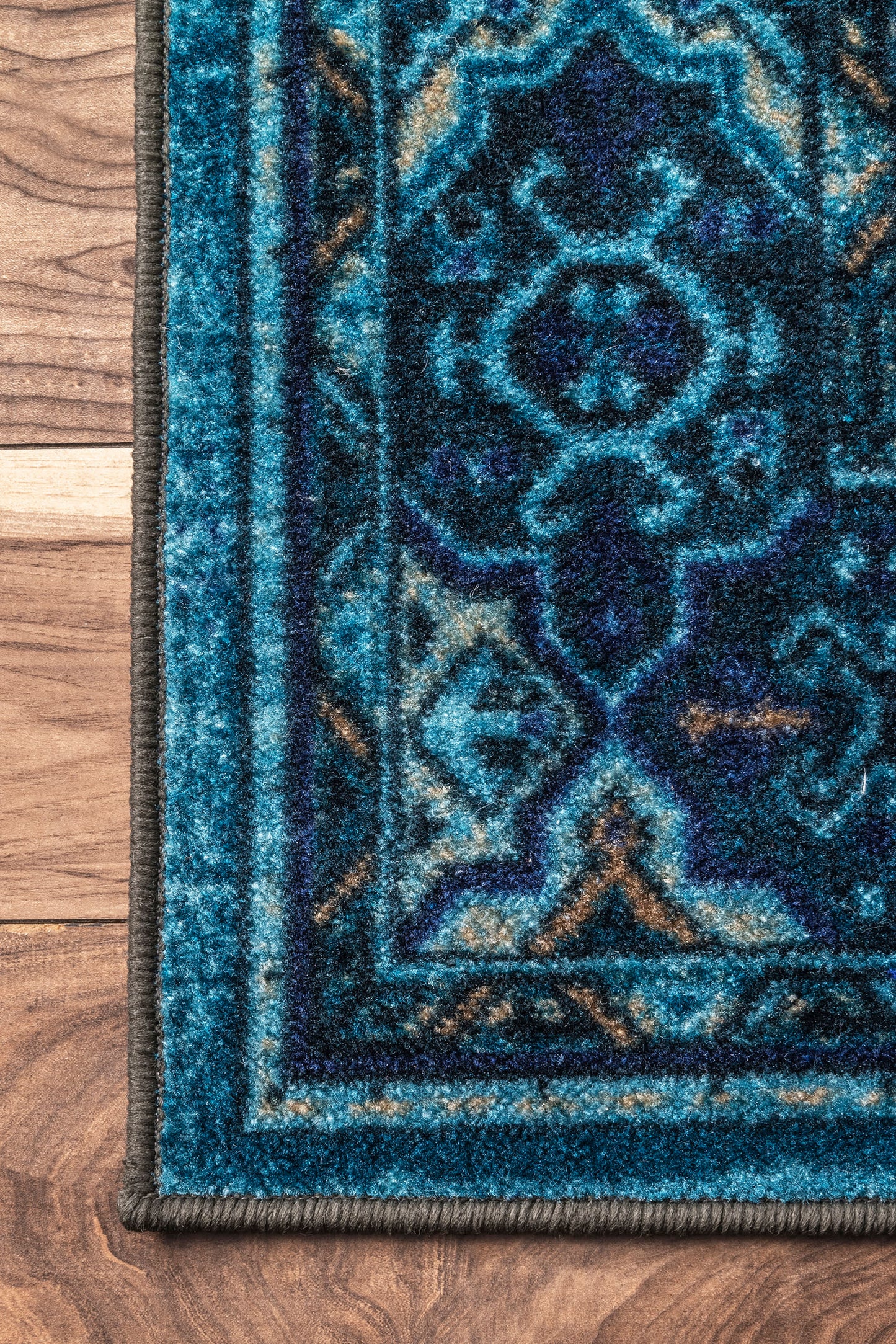 Dyed Diamonds Rug | Blue